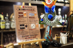 「タップ・マルシェ」導入店、松戸『Wine & Dining 蔵人』のPOP画像
