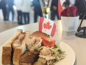 カナダ大使館で開催のカナダポーク（大麦仕上三元豚） セミナー・レセプション